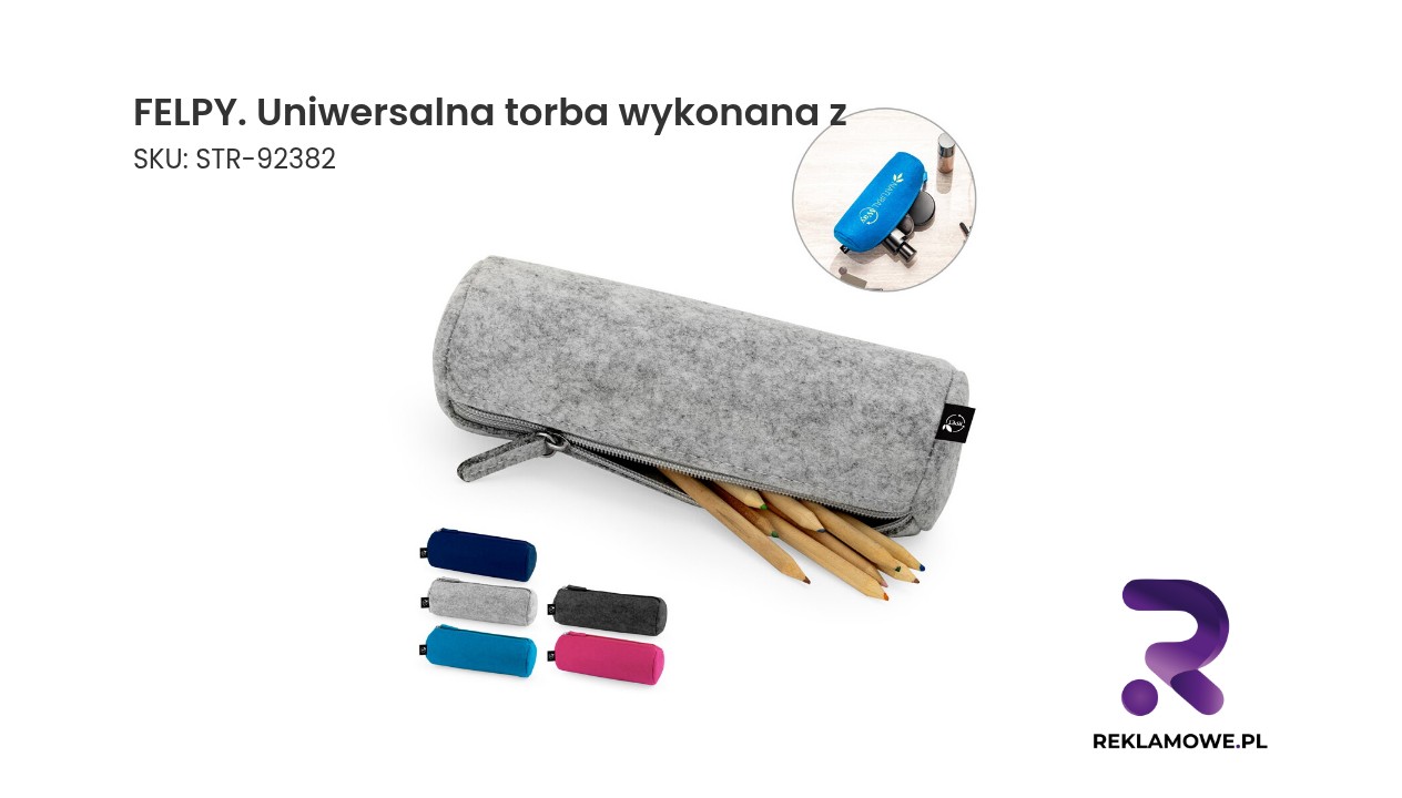 Uniwersalna torba FELPY wykonana z ekologicznych materiałów
