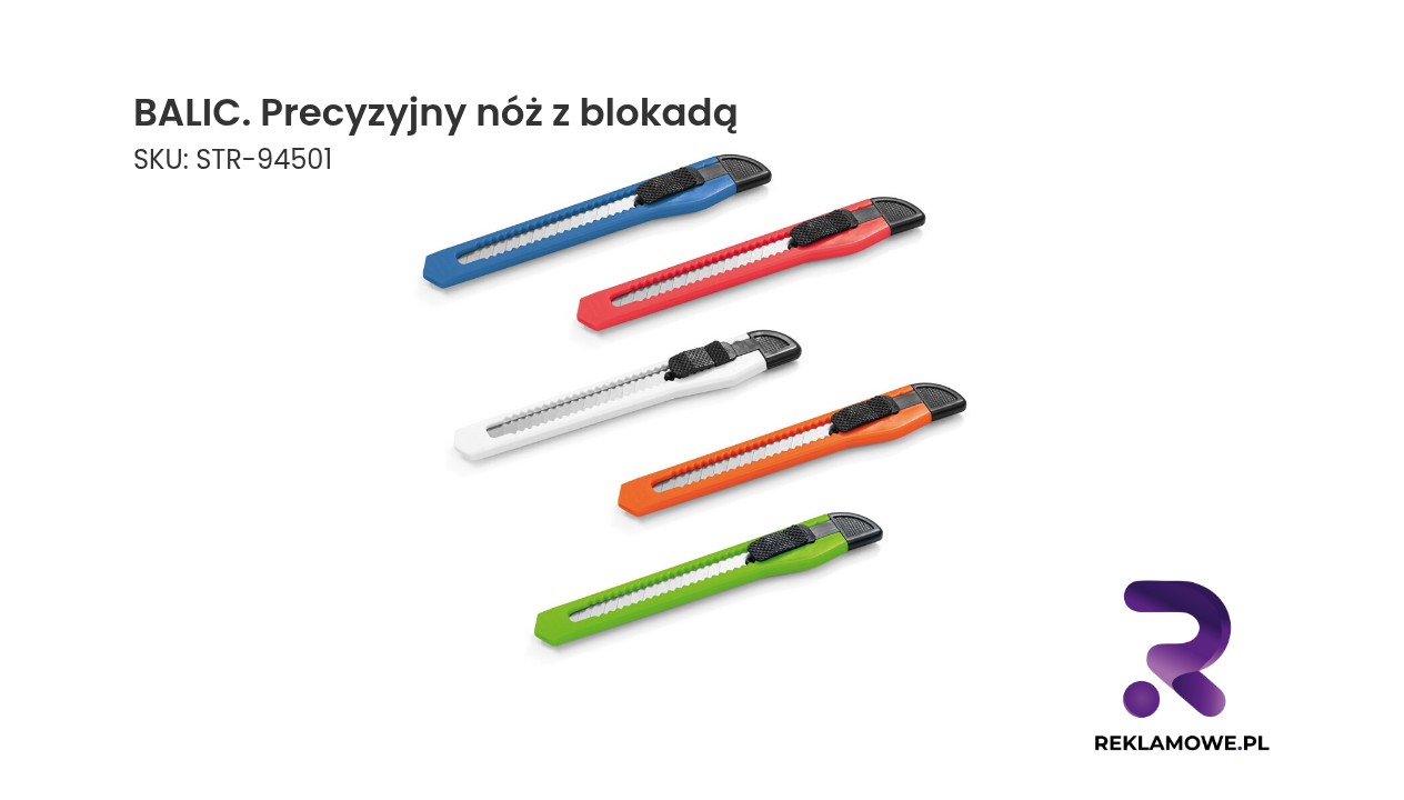 BALIC. Precyzyjny nóż z blokadą bezpieczeństwa BALIC – precyzyjny nóż z blokadą