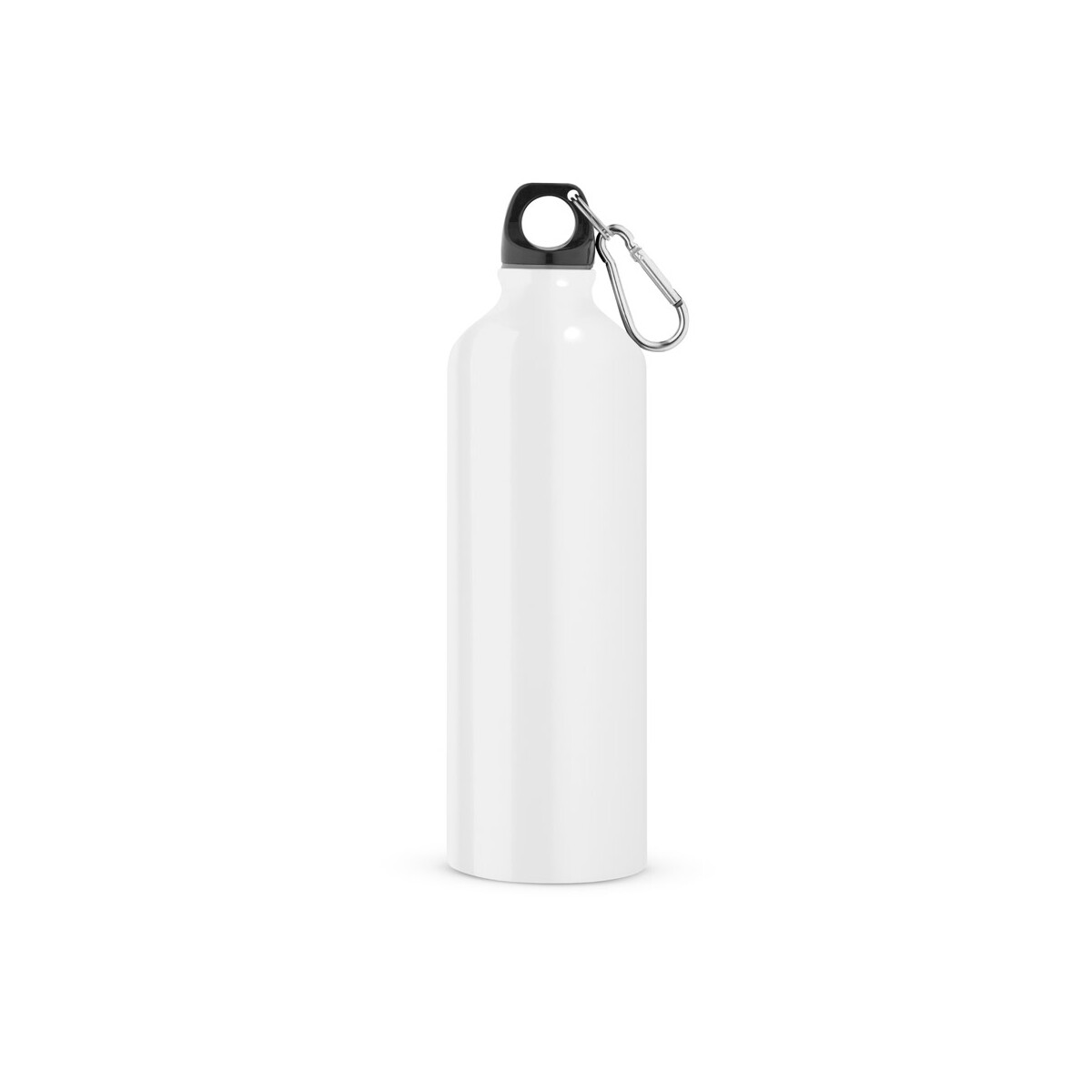 LANDSCAPE L. Aluminiowa butelka sportowa z karabińczykiem 800 ml 94688_set